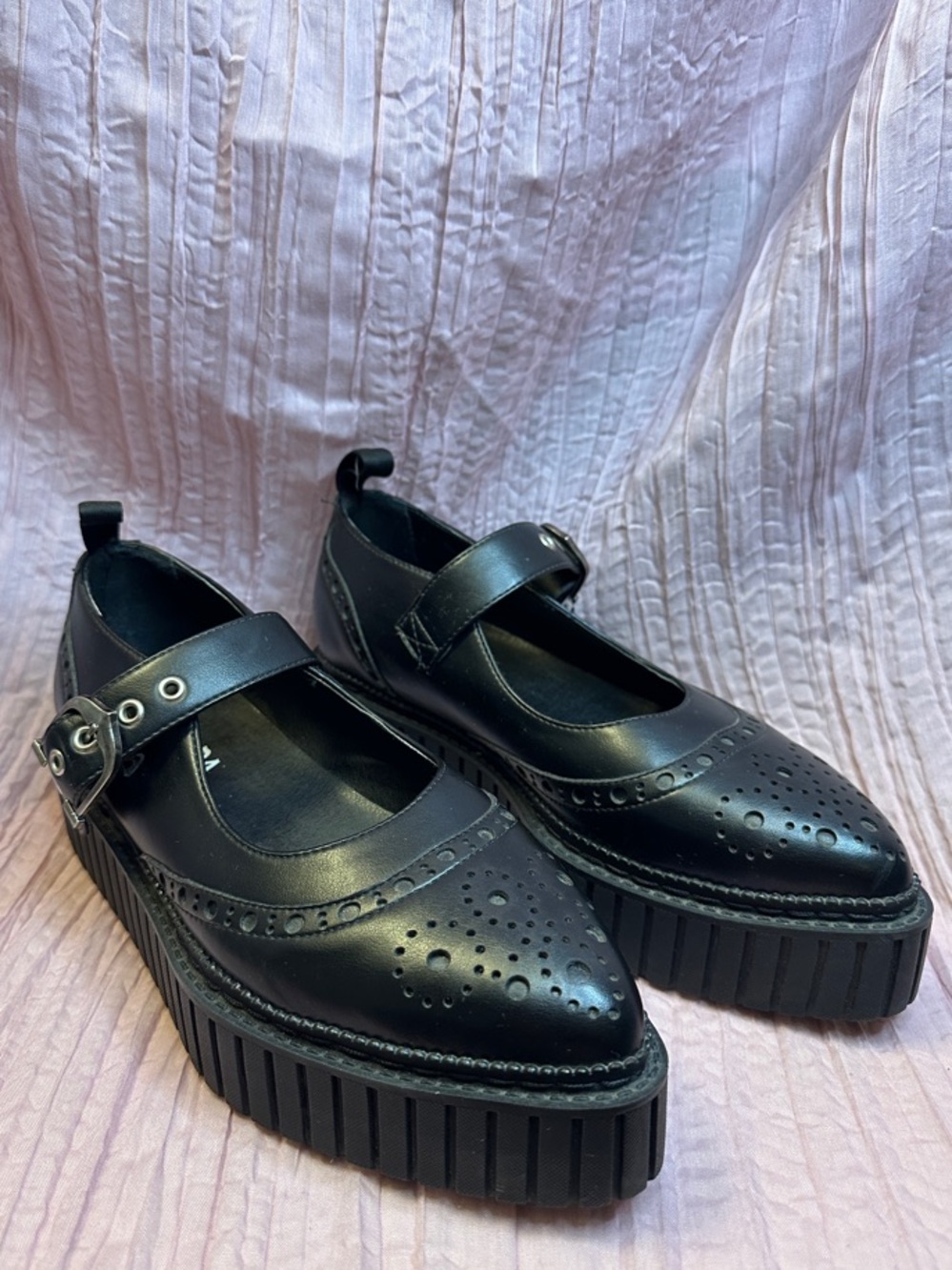 Lamoda -Dark Signs Platform Mary Janes